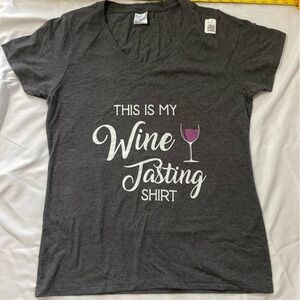 Charcoal Wine Tasting Women's Tee